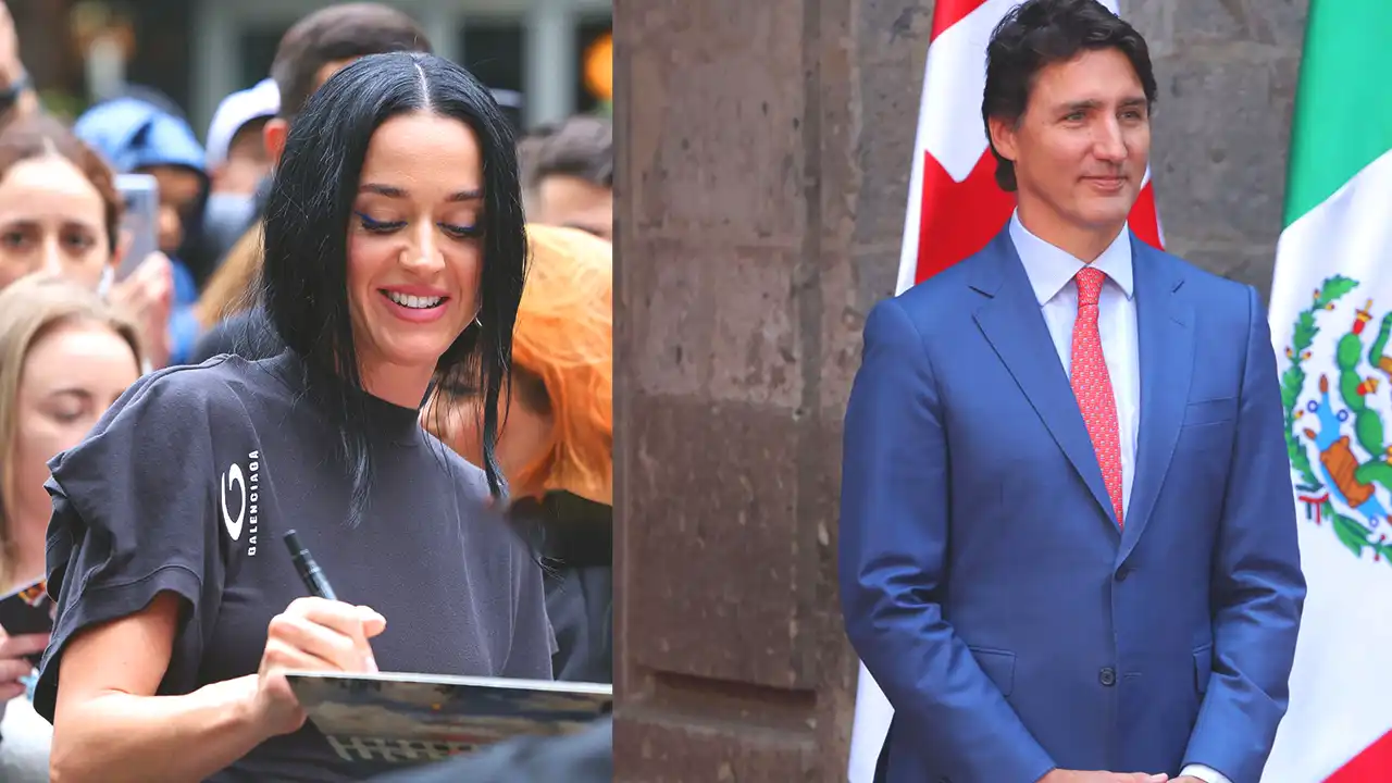 Katy Perry and Justin Trudeau